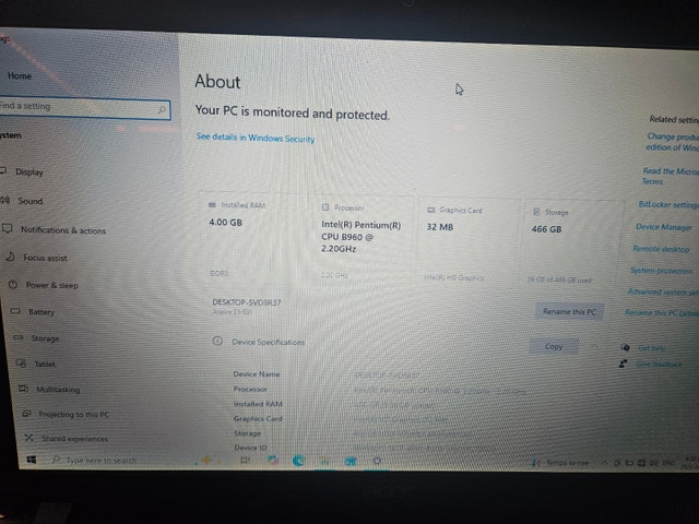 Acer Aspire E1-531 Laptop 4GB RAM, 500GB HDD, Win10 - photo 4