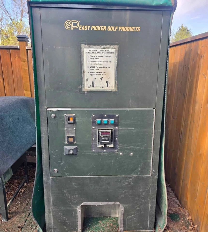 Easy Picker Golf Range Ball Washer, Dispenser & Card Encoder
