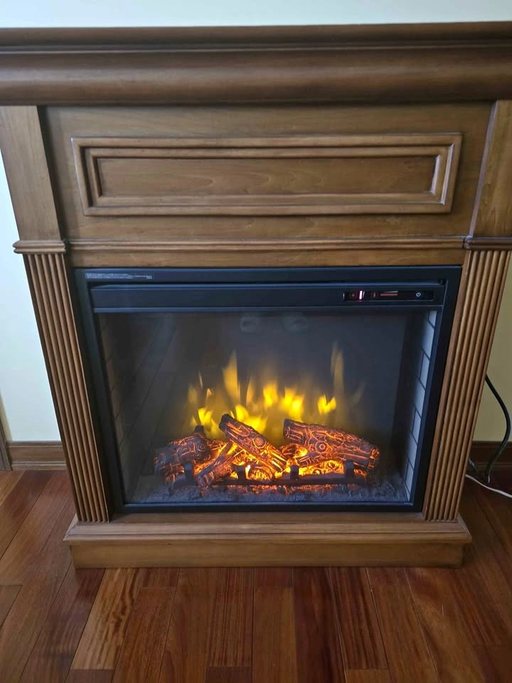 Pleasant Hearth Heritage Fan-forced Electric Fireplace