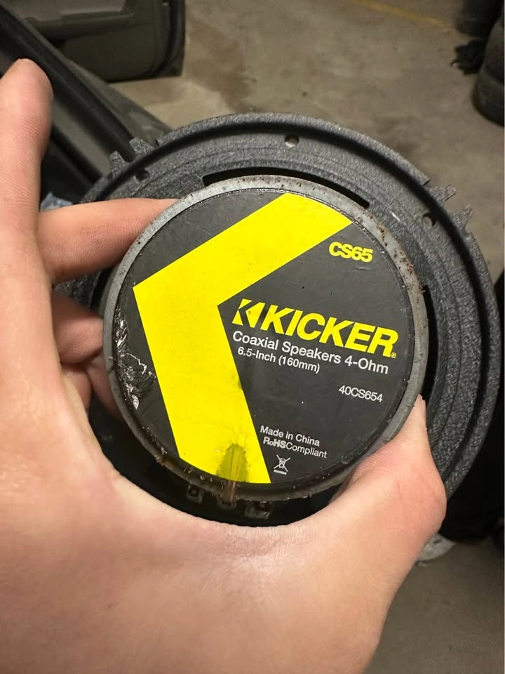 Kicker CS 6.5" Coaxial Speakers (Pair) - photo 2