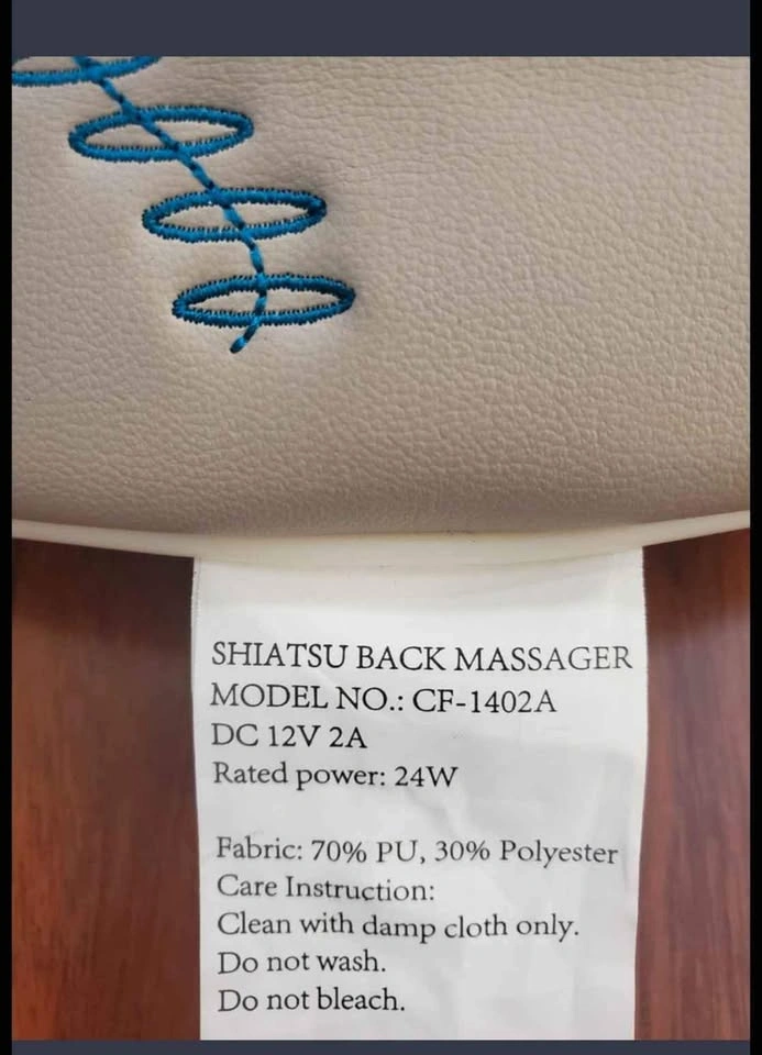 Backplus Portable Massage with Car Adapter - photo 2