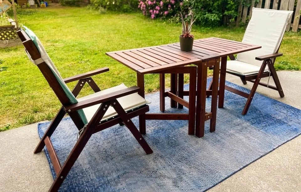 IKEA ÄPPLARÖ Outdoor Set - 2 Chairs, Table, Cushions - photo 2