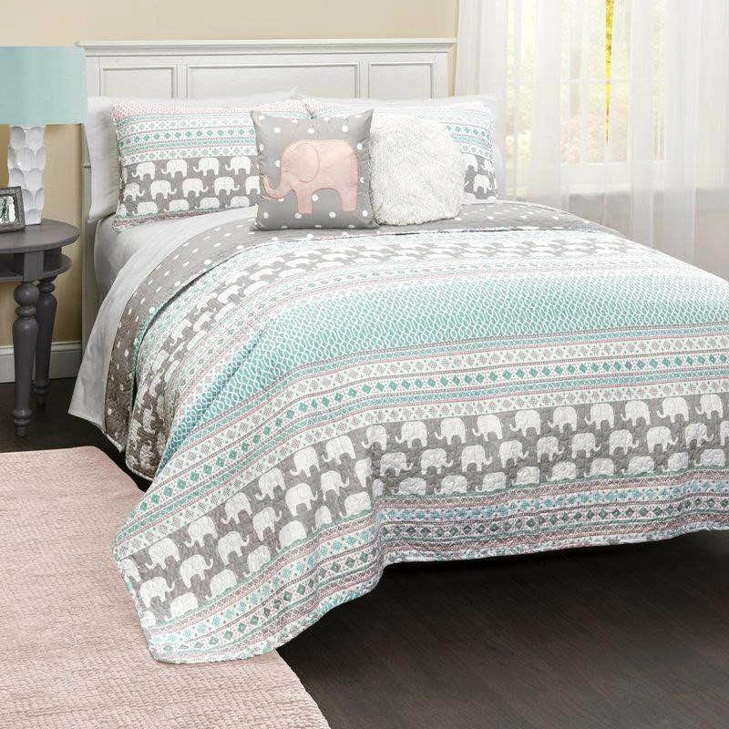 Reversible Quilt Set - Full/Queen Size