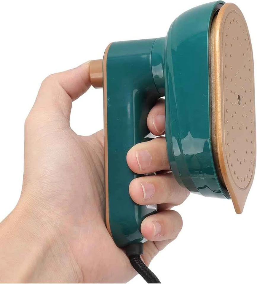 Mini Portable Steam Iron Teal Green - photo 3