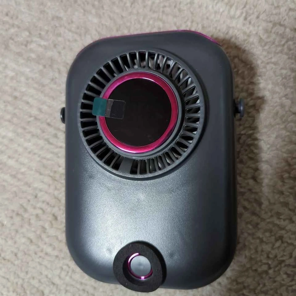 Portable Neck Fan Digital Display - photo 2