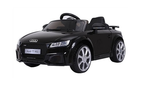 Audi TT RS Ride-On Car for Kids (12V Black) w/ Remote