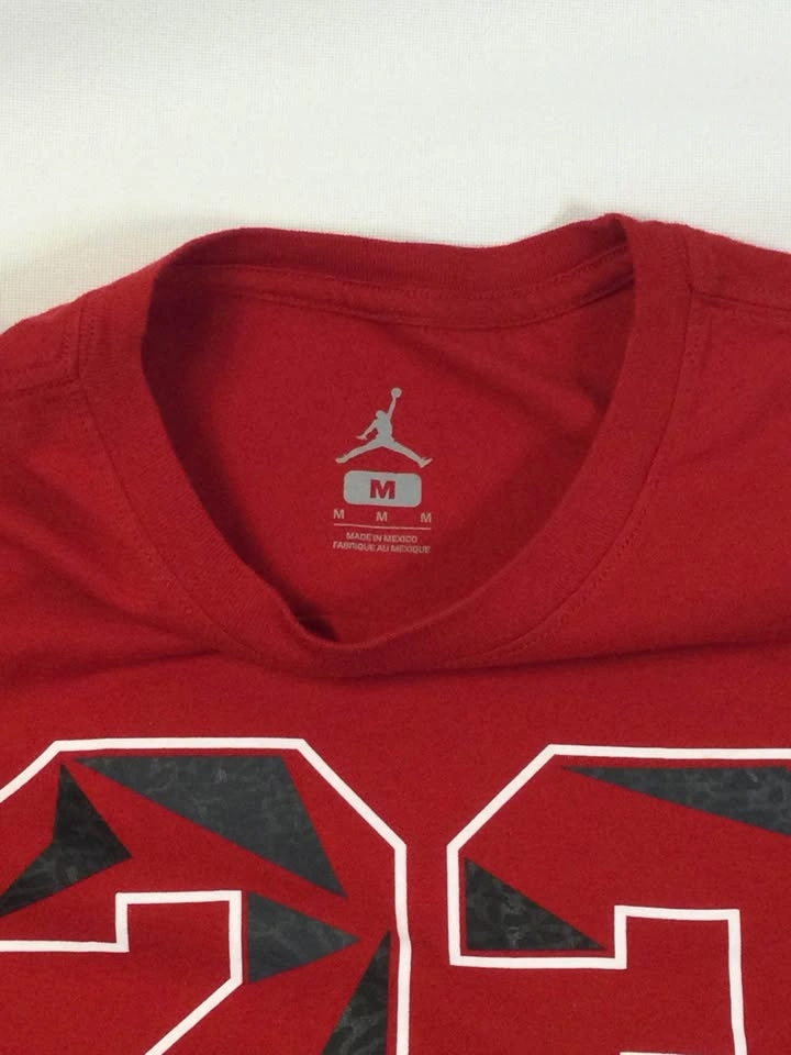 Jordan Red Long Sleeve Shirt Size M with 23 Graphic - photo 4
