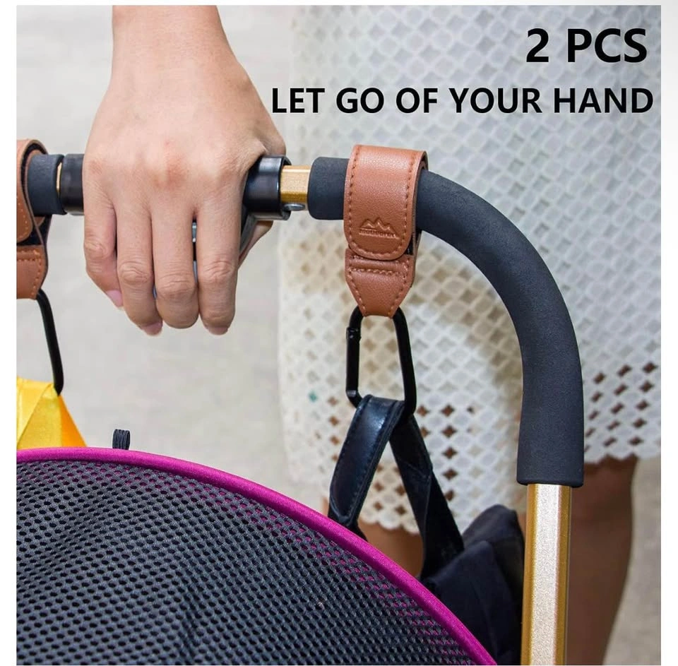 Baby Stroller Bag Hooks 2pcs - photo 2