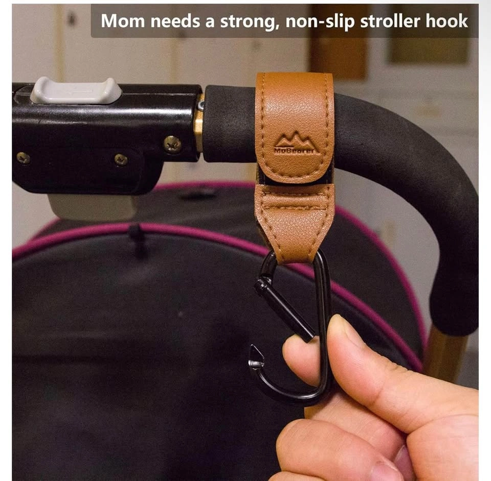 Baby Stroller Bag Hooks 2pcs - photo 3