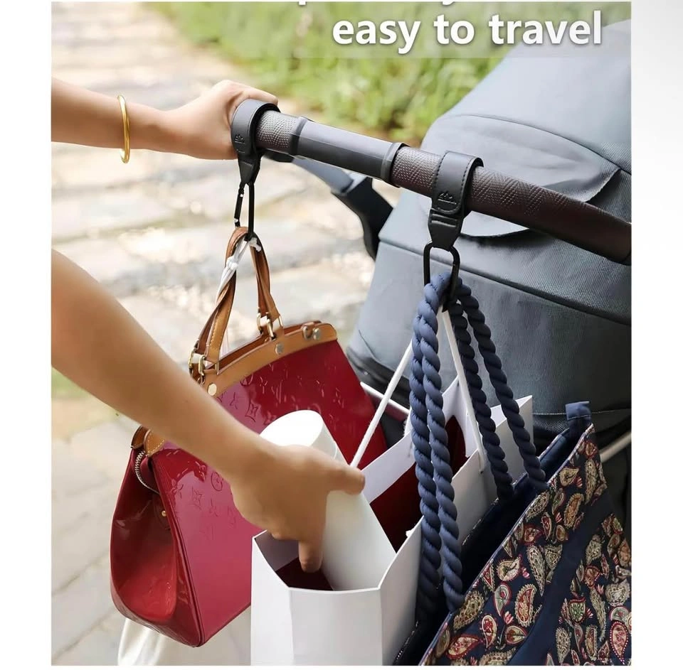 Baby Stroller Bag Hooks 2pcs - photo 5