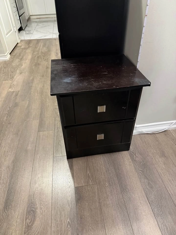 Bedroom 5-Drawer Chest + 2-Drawer Night Stand - photo 3