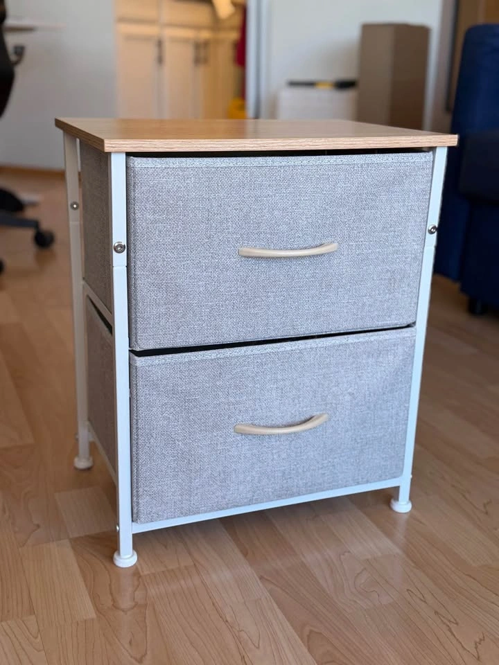 Nightstand with 2 drawers - photo 2