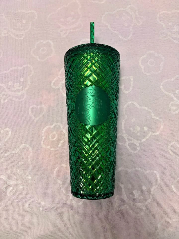 Starbucks Green Studded Tumbler 24oz