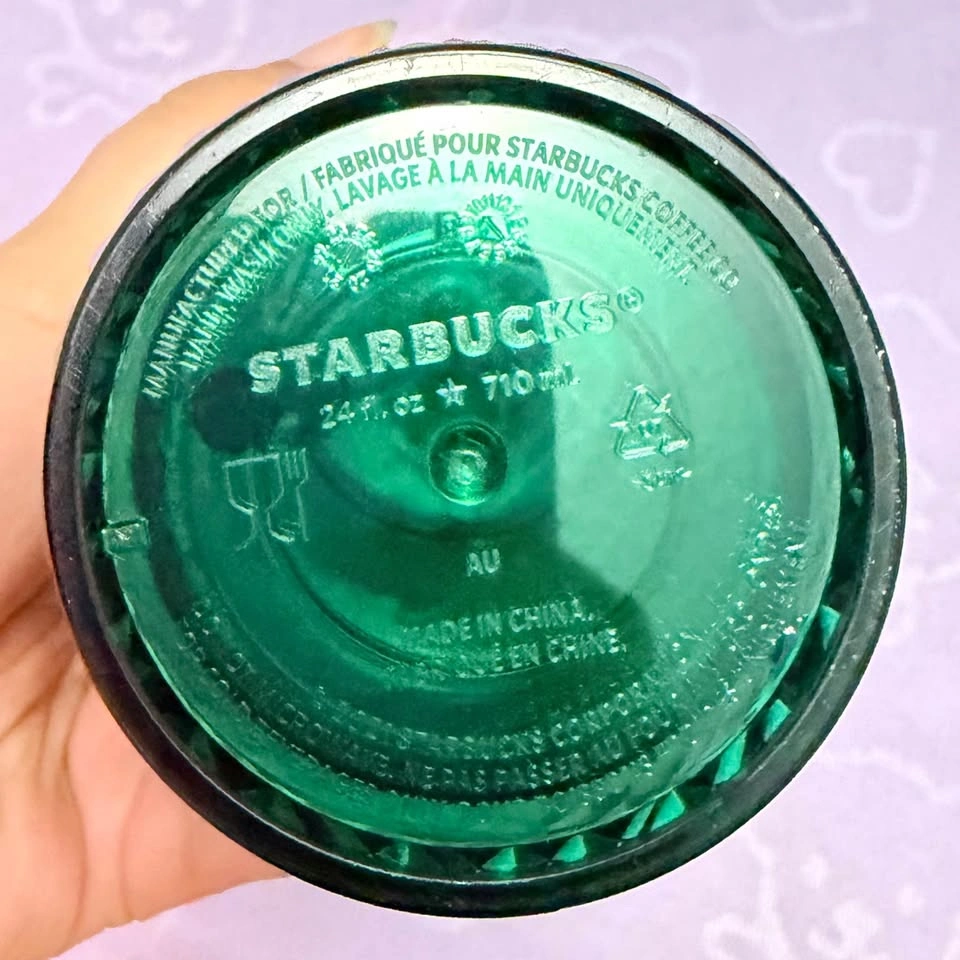 Starbucks Green Studded Tumbler 24oz - photo 2