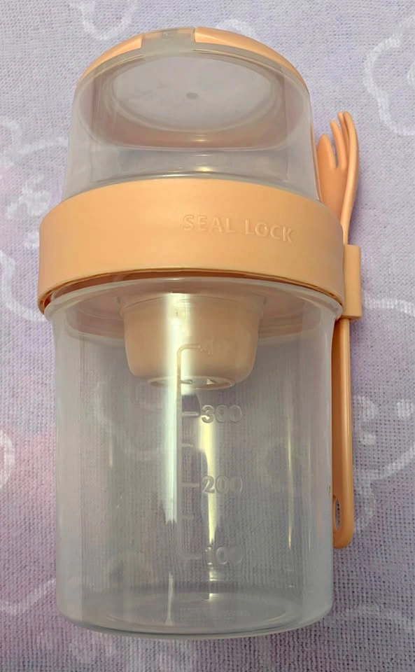 Seal Lock Yogurt and Salad To Go Container with Fork