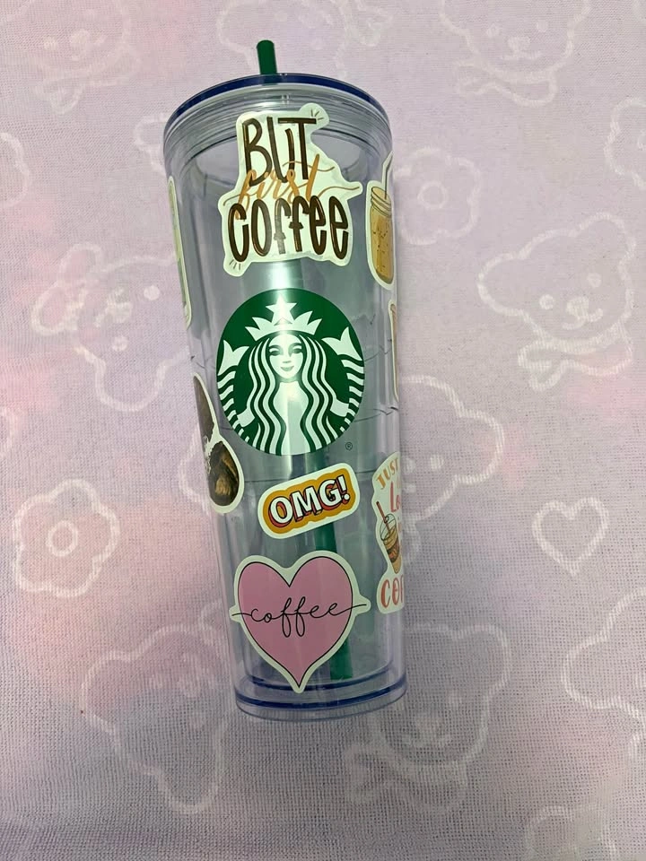 Starbucks Coffee Sticker Cold Cup Tumbler