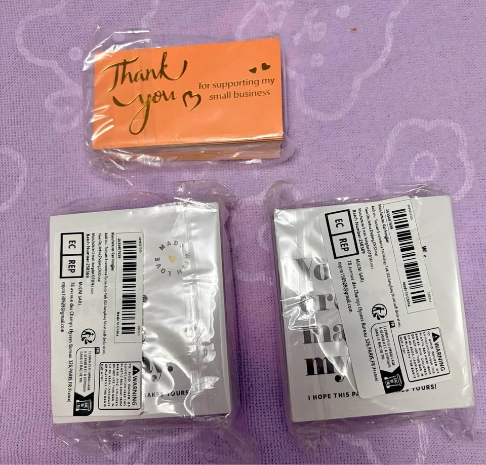 Small Business Thank You Cards