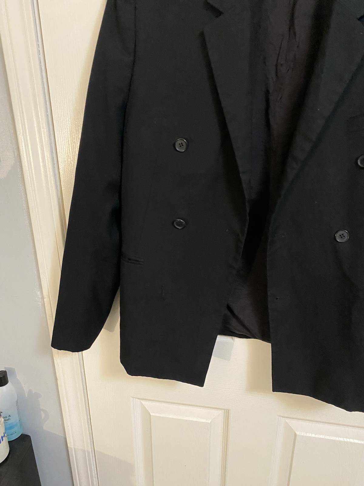 H&M Black Double-Breasted Blazer Men's 38R - photo 4