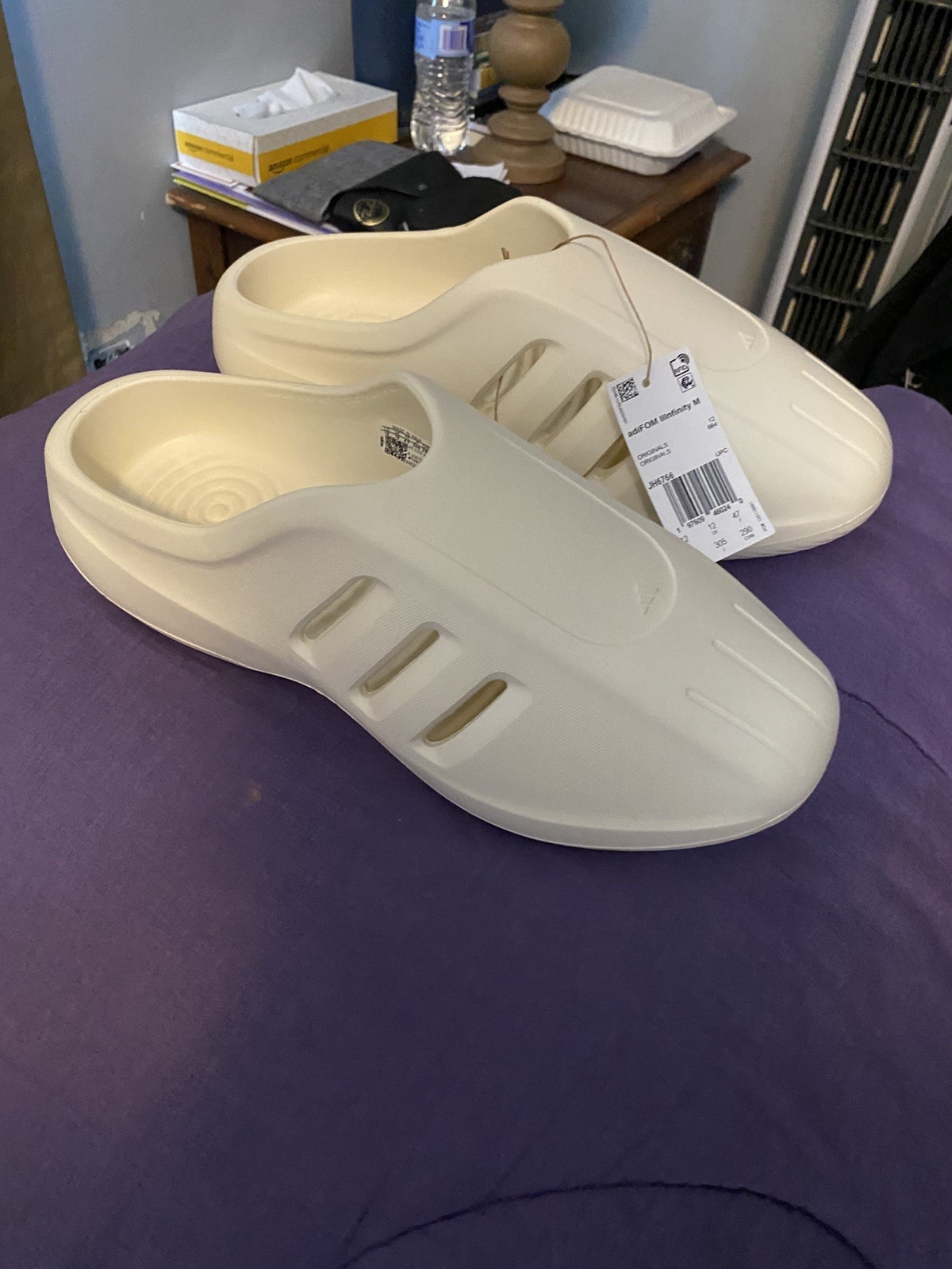 NEW adidas Men’s size 12 Adifom IIInfinity Mules