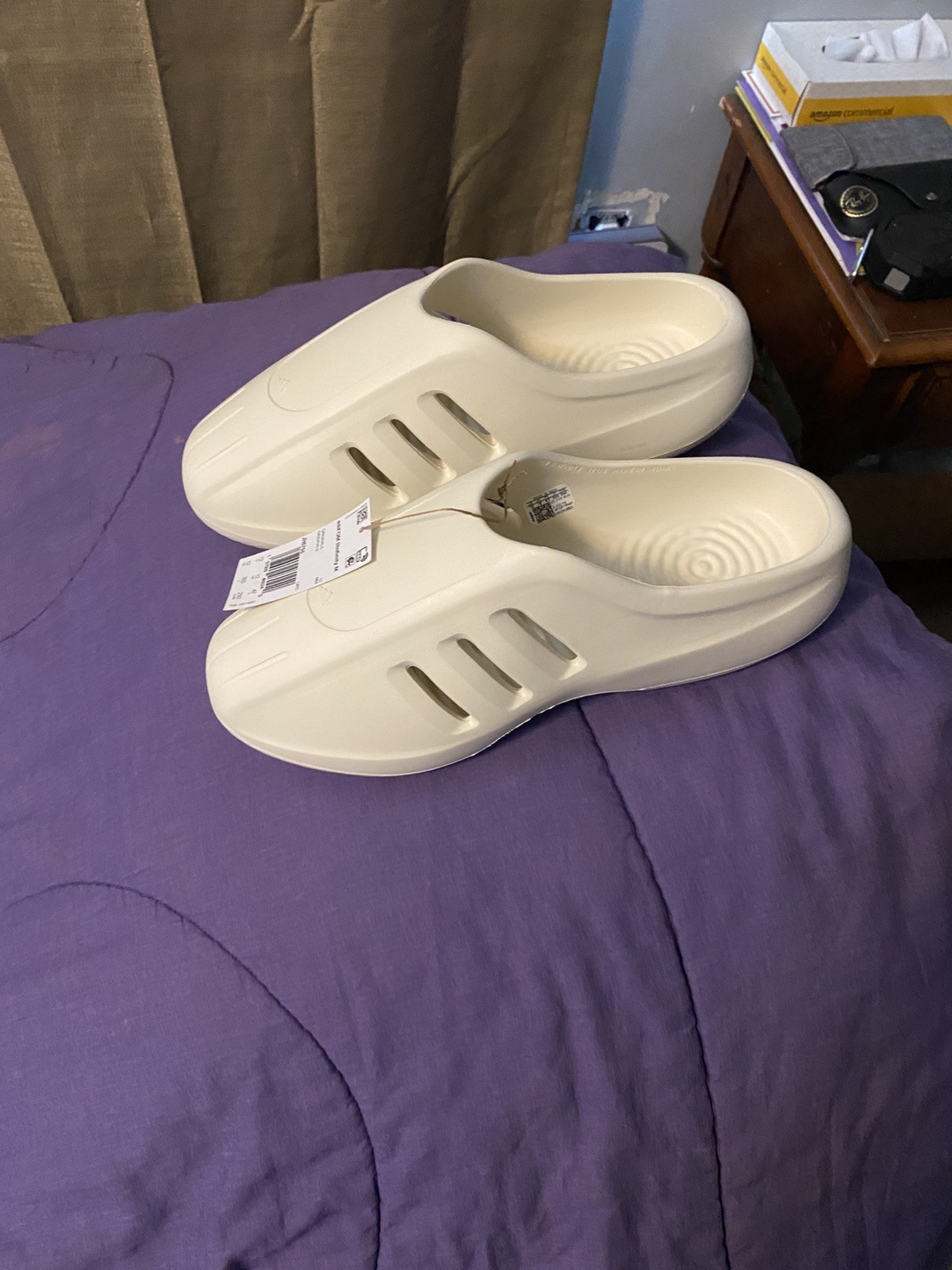 NEW adidas Men’s size 12 Adifom IIInfinity Mules - photo 4