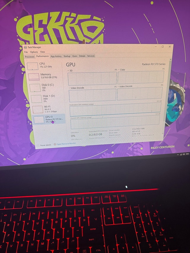 Gaming PC RX 570 / 16GB / SSD + 1TB / Wi-Fi 6 / Ready to Use - photo 5