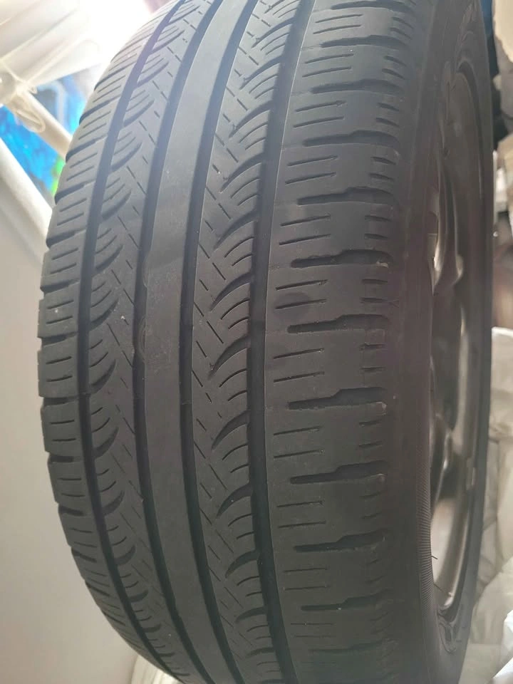 4 - 225 55 R17 All Season Tires (Avid Touring) on Rims - photo 3