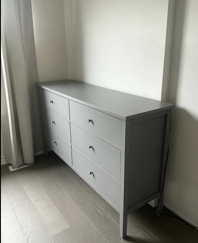 IKEA Kilberget 6 Drawer Chest - Grey - photo 2