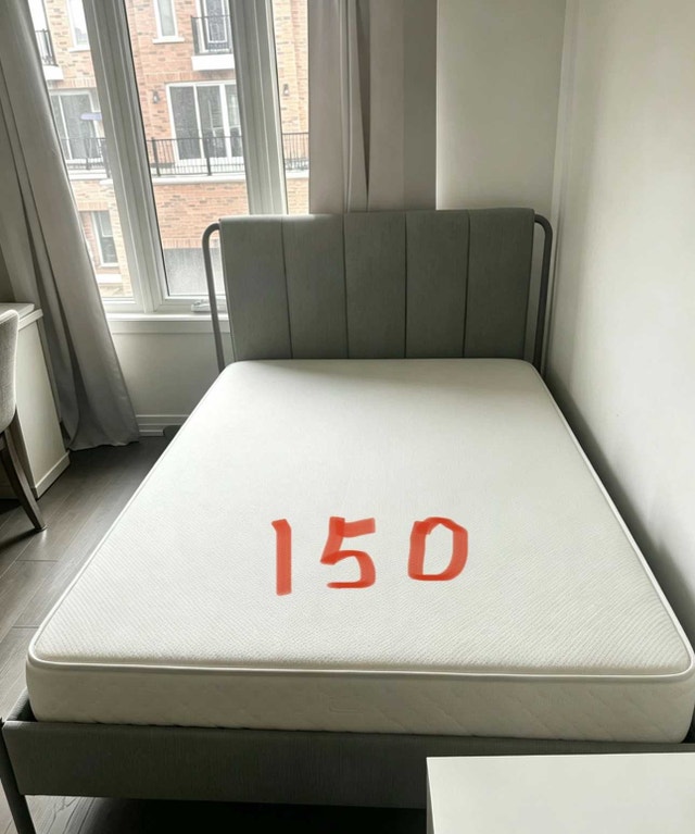 IKEA Full Size Bed Frame with Mattress