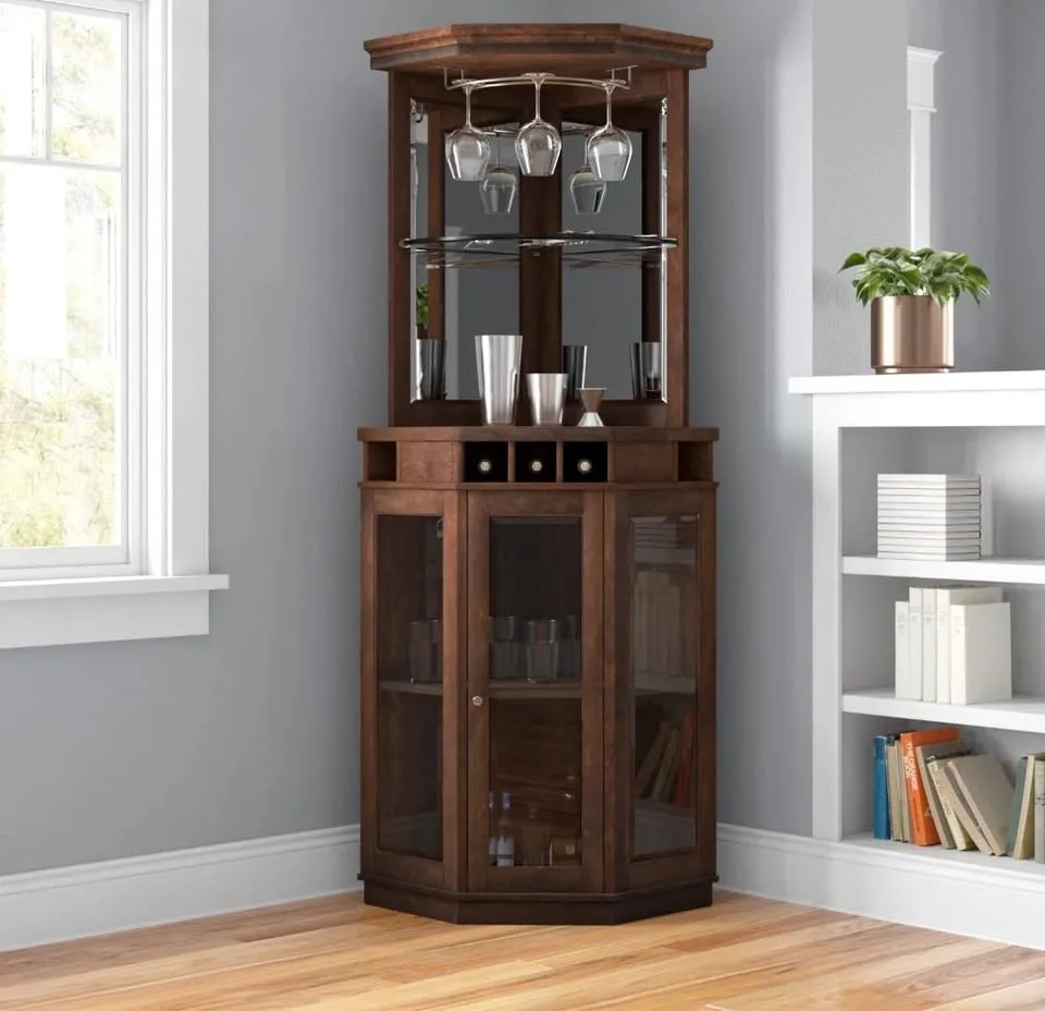 Corner Bar Cabinet - photo 3