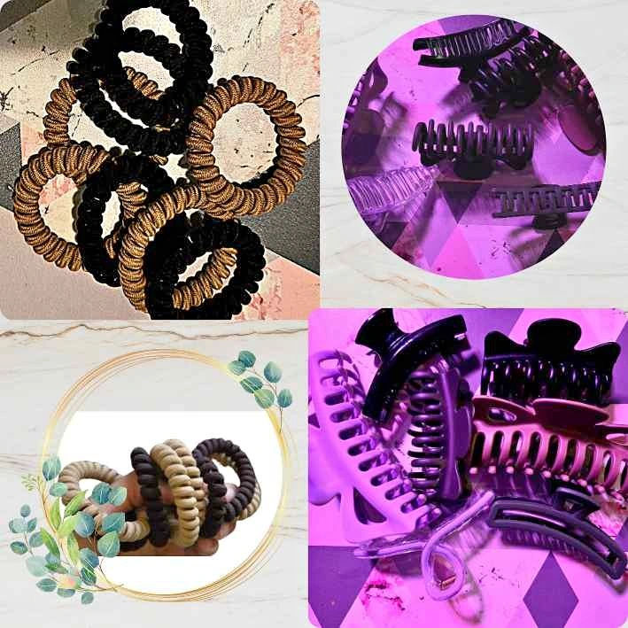 Hair Clip Bundle + Free Hair Bands