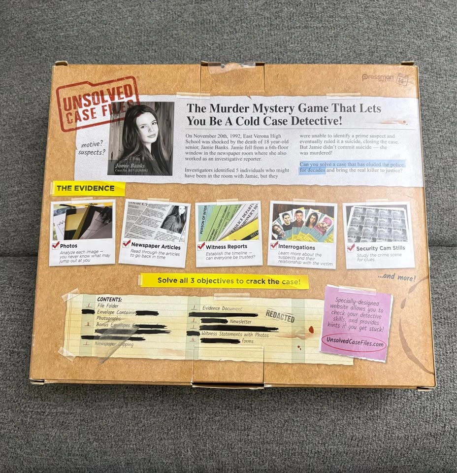 Murder Mystery Board Game - photo 2