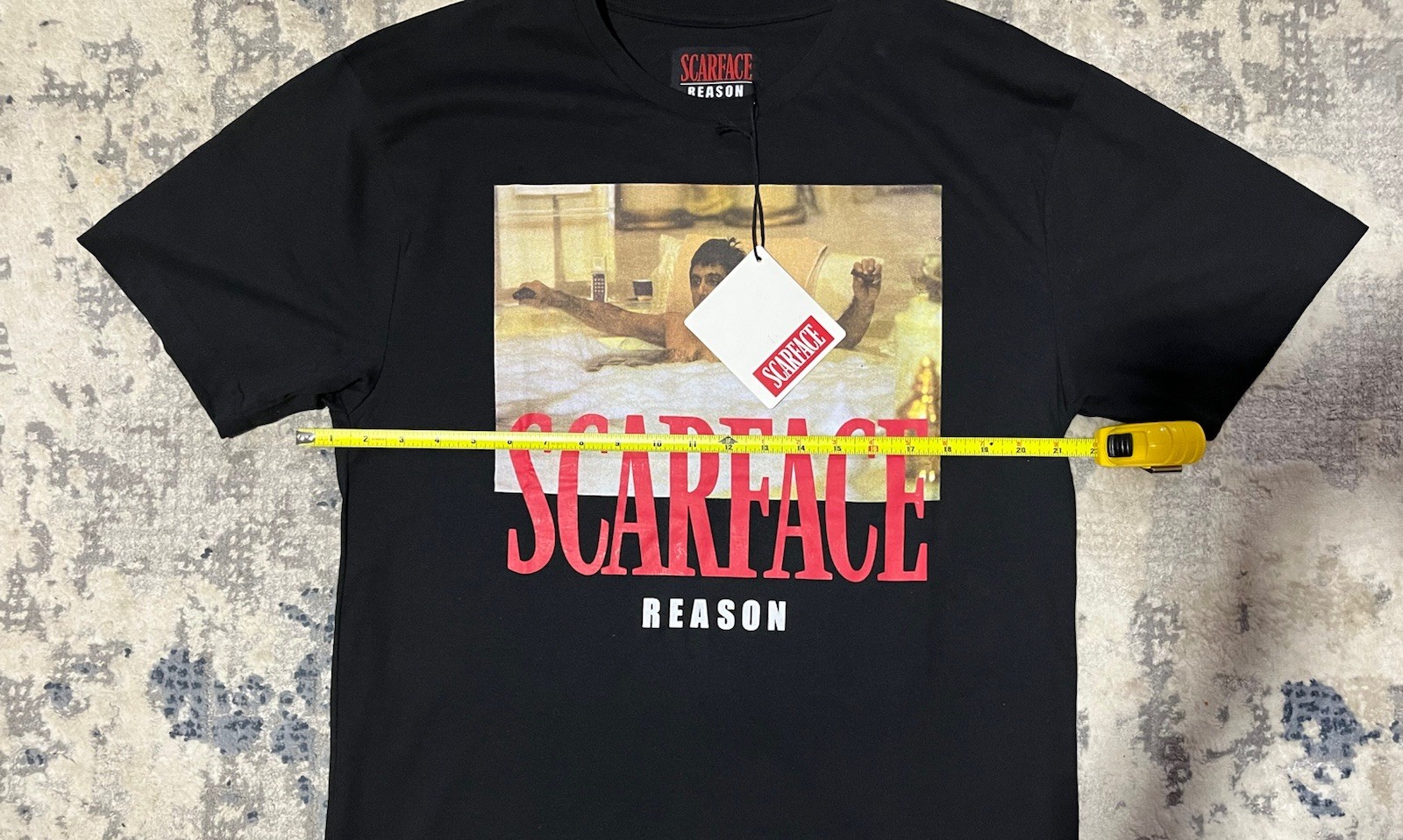 Reason Scarface Graphic Print Tee Black Men's L - photo 3