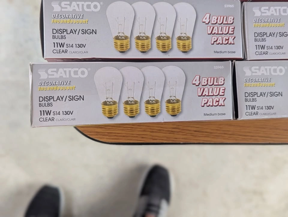 X200 11watt Incandescent Light Bulbs - photo 2
