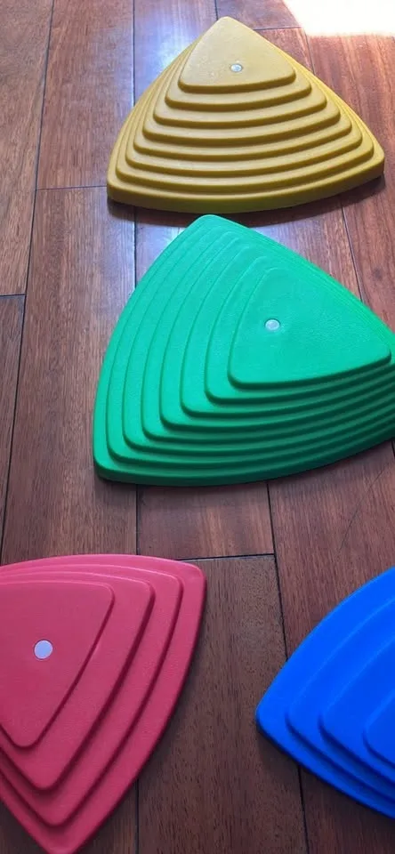Kids Colorful Stepping Stones Balance Rocks Set - photo 4