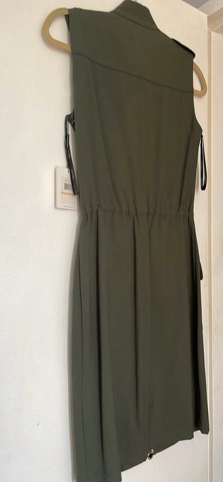 NEW Calvin Klein Olive Green Dress, stretchy size 2 - photo 4