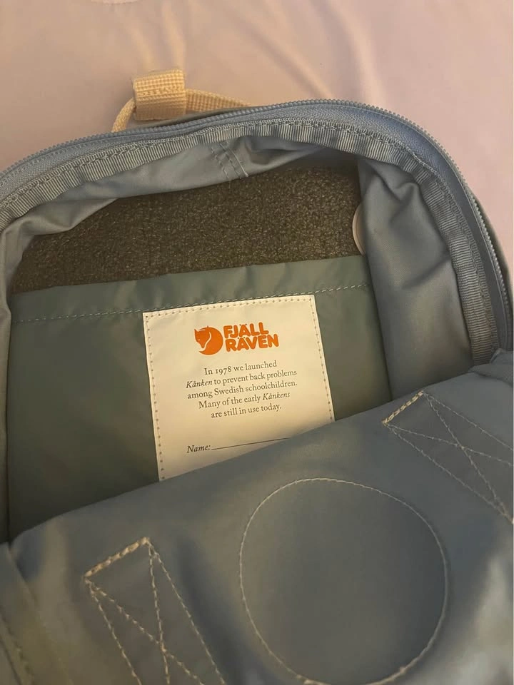 Fjallraven Kanken Backpack Light Blue - photo 3