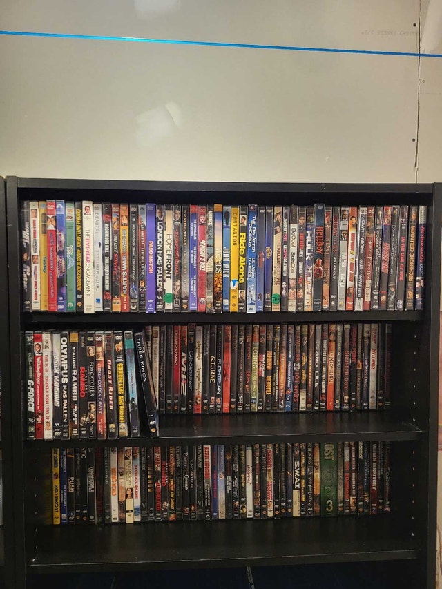 Lot of 200 DVDs for Sale