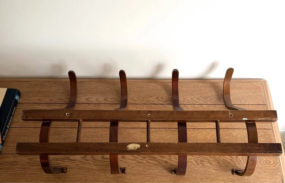 Vintage Bentwood Wall Coat Rack/Hat Rack - photo 4