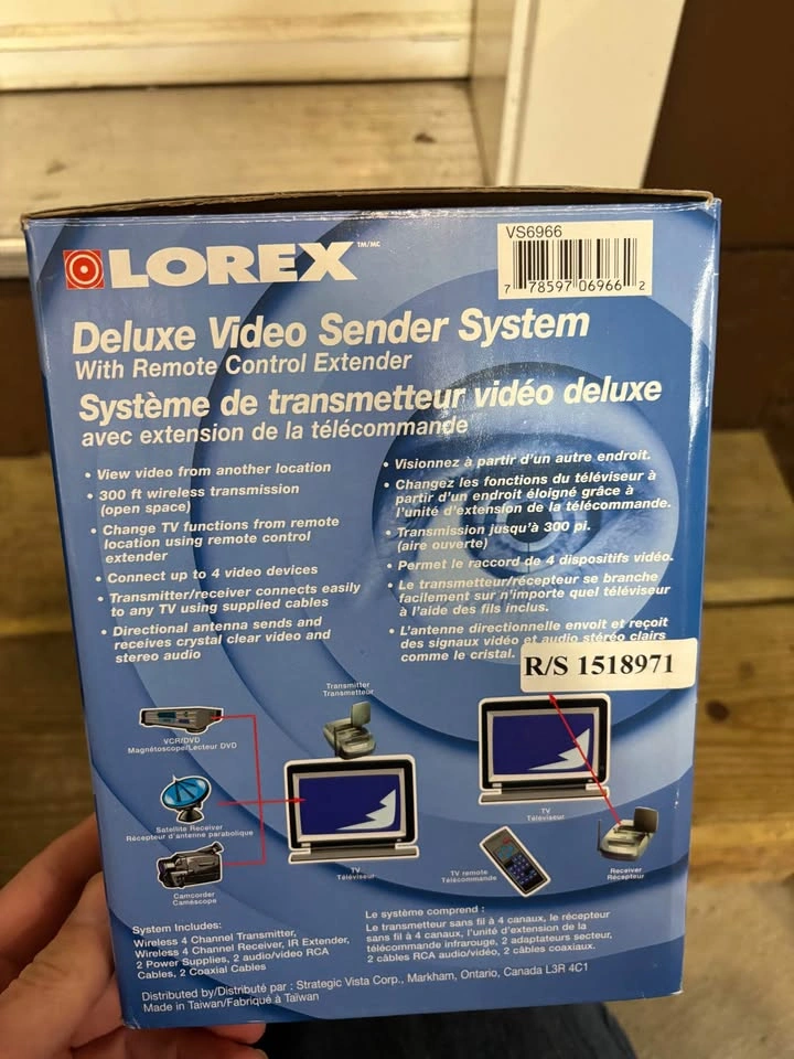Lorex VS6966 Deluxe Video Sender System - photo 3