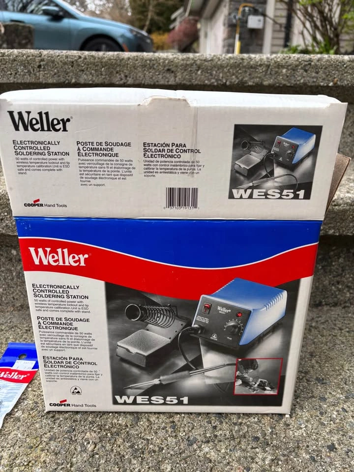 Weller WES51 Analog Soldering Station - New In Box - photo 2