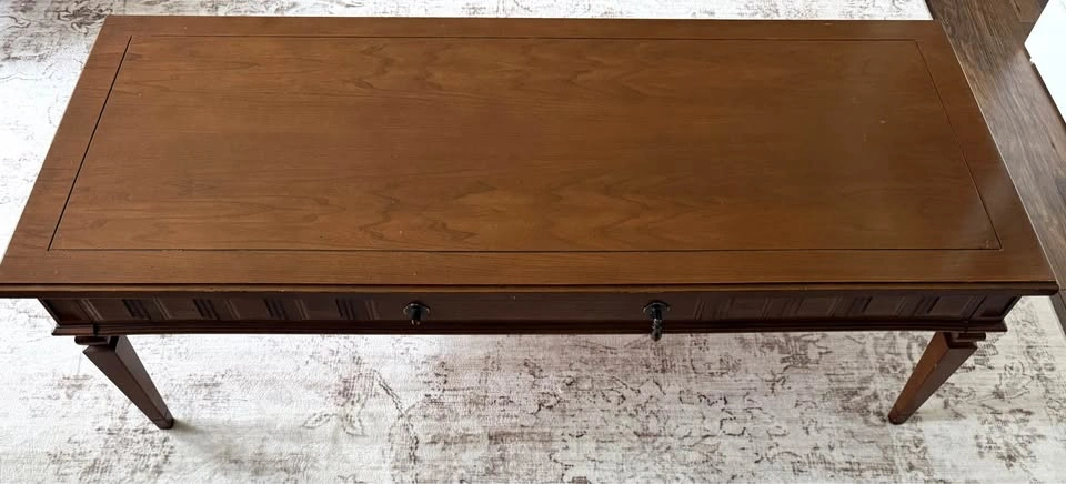 Vintage Ontario-Made Wood Coffee Table - photo 3