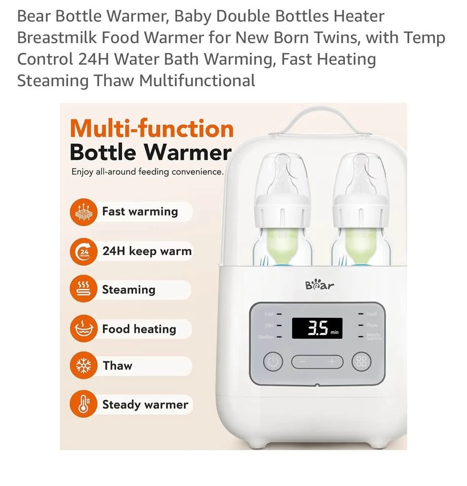 Baby Bottle Warmer Sterilizer Multi-Function - photo 3