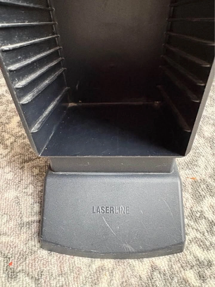 Vintage Laserline CD Storage Tower – Holds 60 CDs – - photo 3