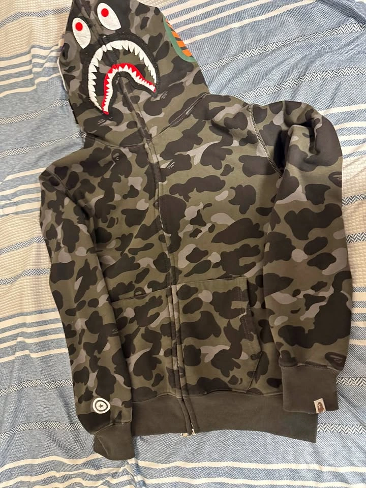 Bape Camo Black Hoodie