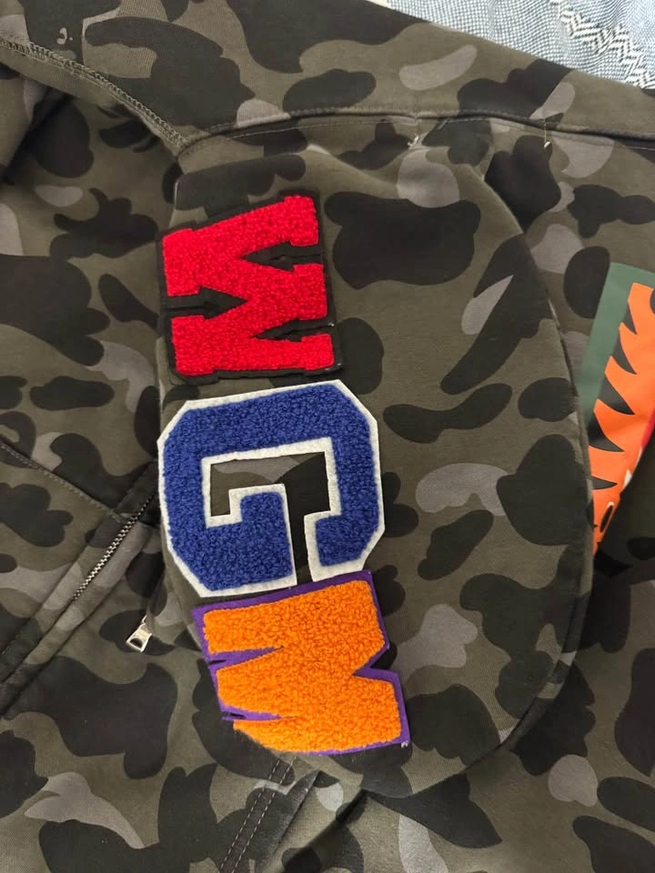Bape Camo Black Hoodie - photo 4