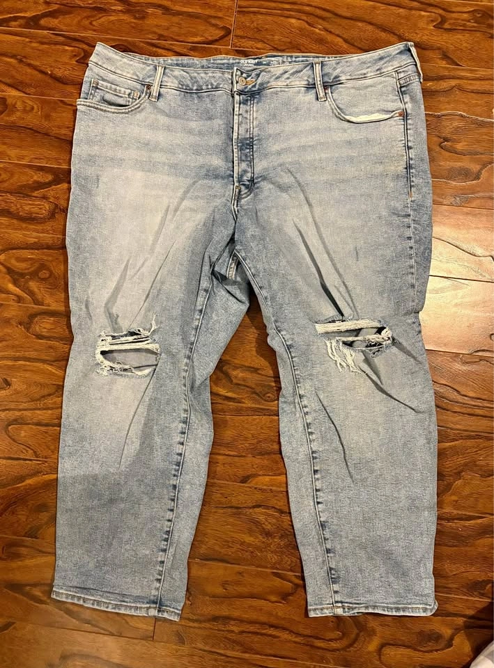 Size 24 Old Navy High Rise OG Straight Ankle Jeans