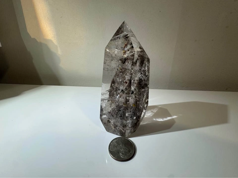 Lodolite Garden Quartz Tower - Metaphysical Crystal Mineral - photo 2