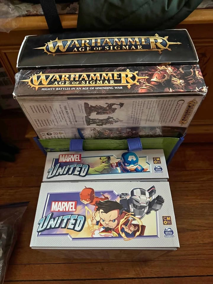 Warhammer Age of Sigmar Unending War, Soul Wars & Marvel United