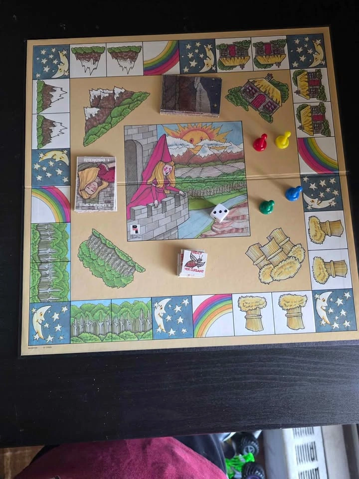 Complete Save The Princess Board Game 1987 Playtoy Industries - photo 2
