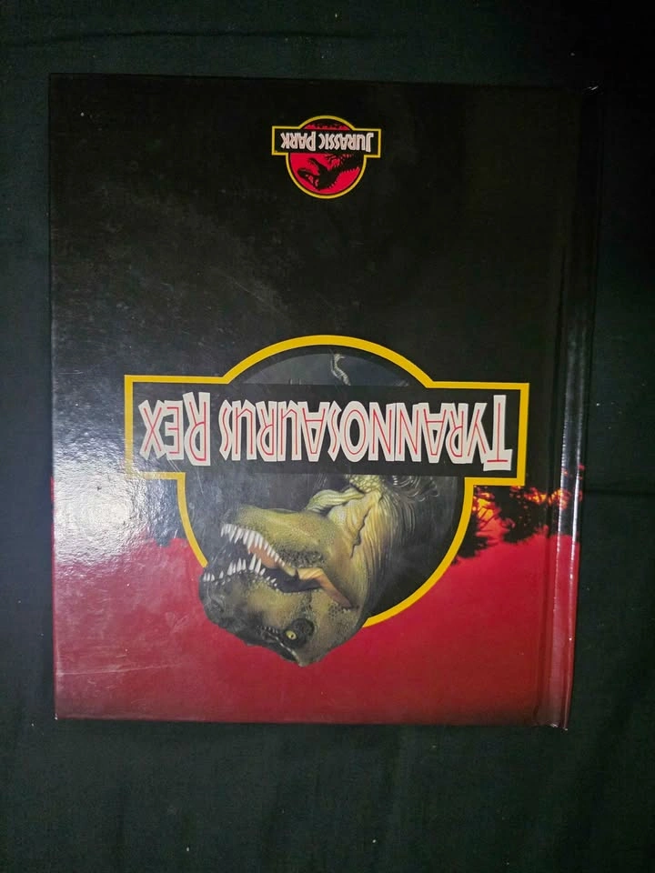 Vintage 1993 Jurassic Park Hardcover Book Set 1-8 - photo 2